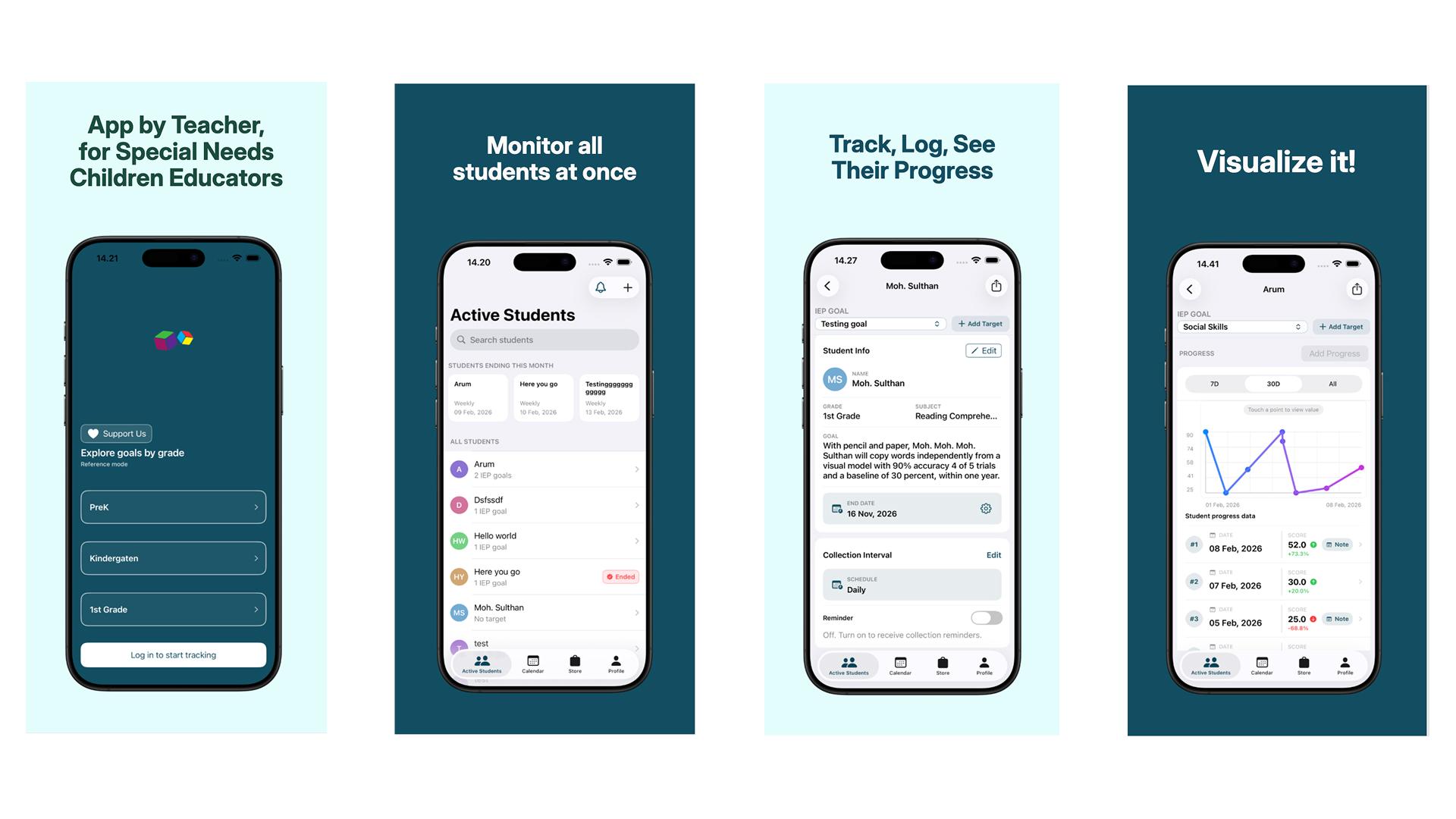 SPED Goals — IEP & Goal Tracking App for Special Education Teachers